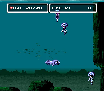 E.V.O. - Search for Eden (USA) screen shot game playing